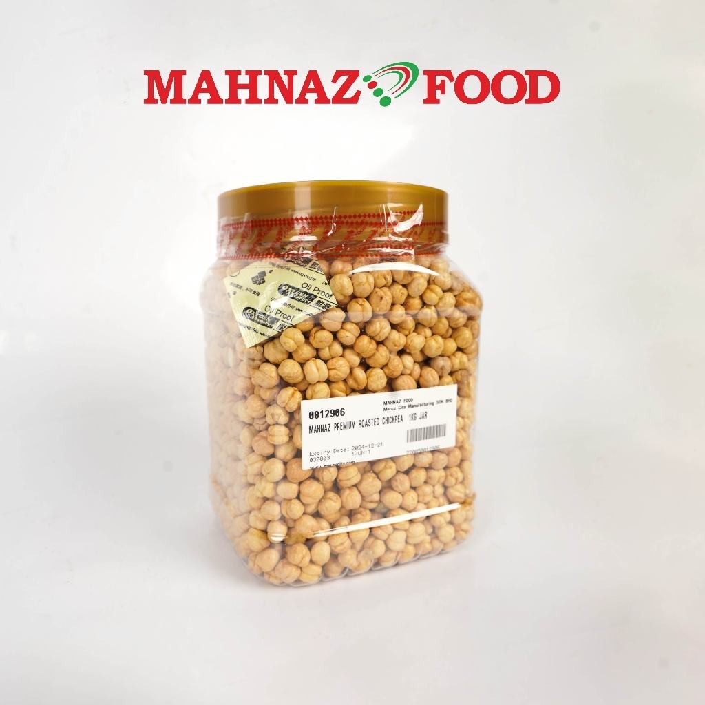 Makanan Mahnaz - Chickpea Roasted | Kacang Kuda Panggang (220G/400G/1Kg)