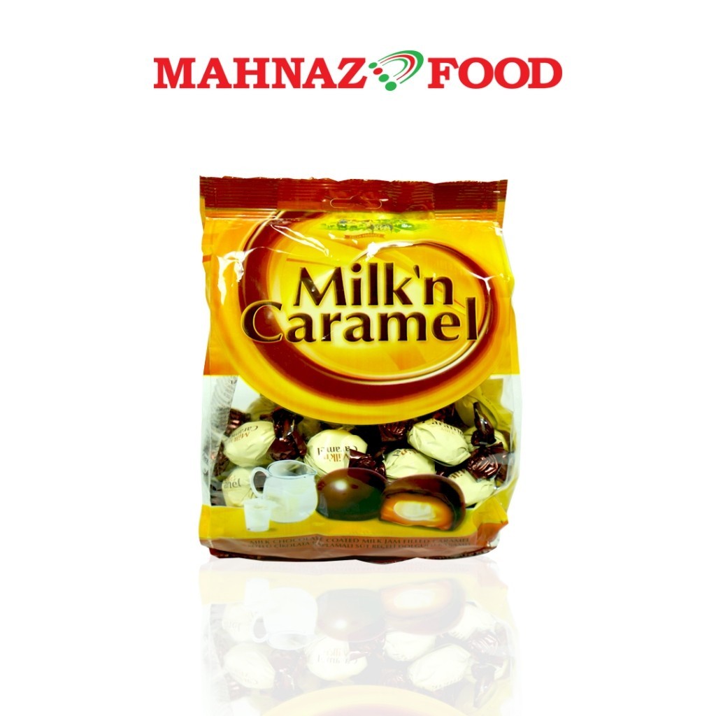 Jem Susu Bersalut Coklat Susu Eletat - Karamel Isi Pudina/Coklat (500G)