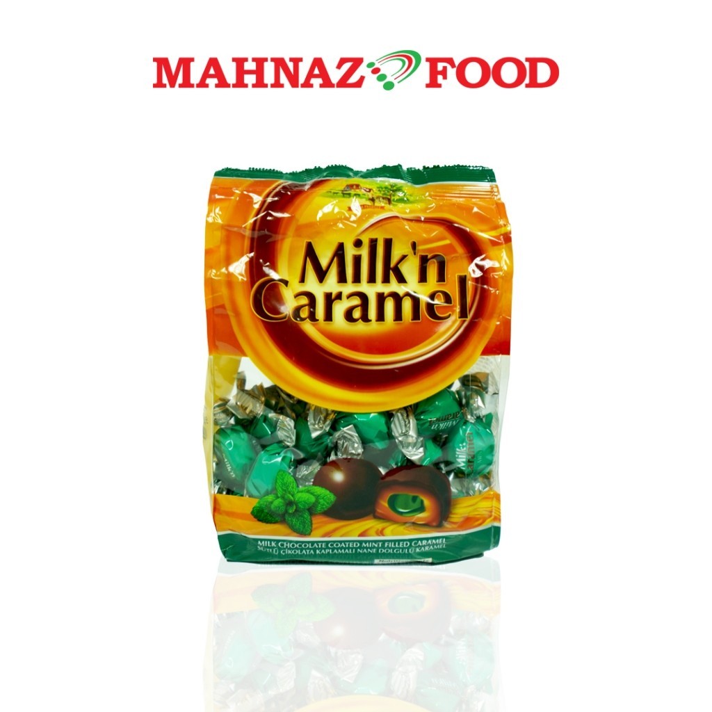 Jem Susu Bersalut Coklat Susu Eletat - Karamel Isi Pudina/Coklat (500G)