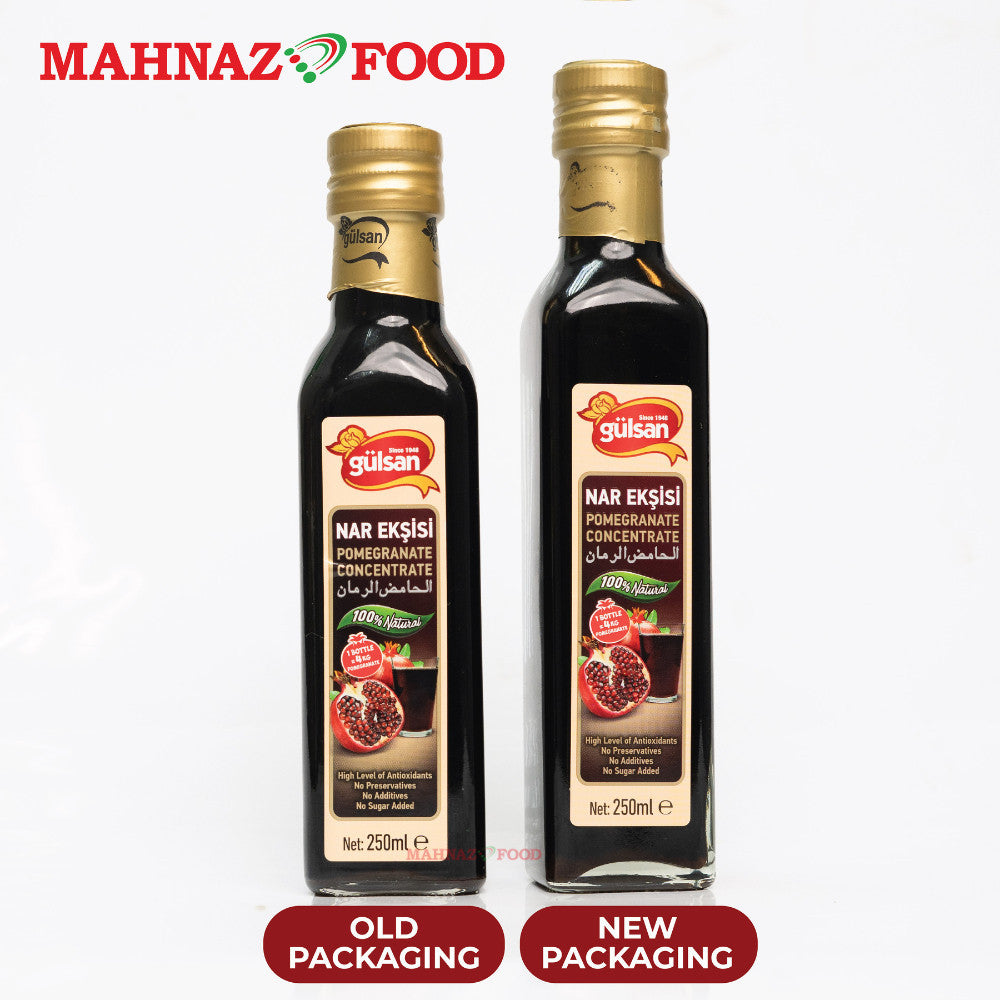 Mahnaz Food Gulsan Pomegranate Concentrate Pati Delima (250Ml / 1L)