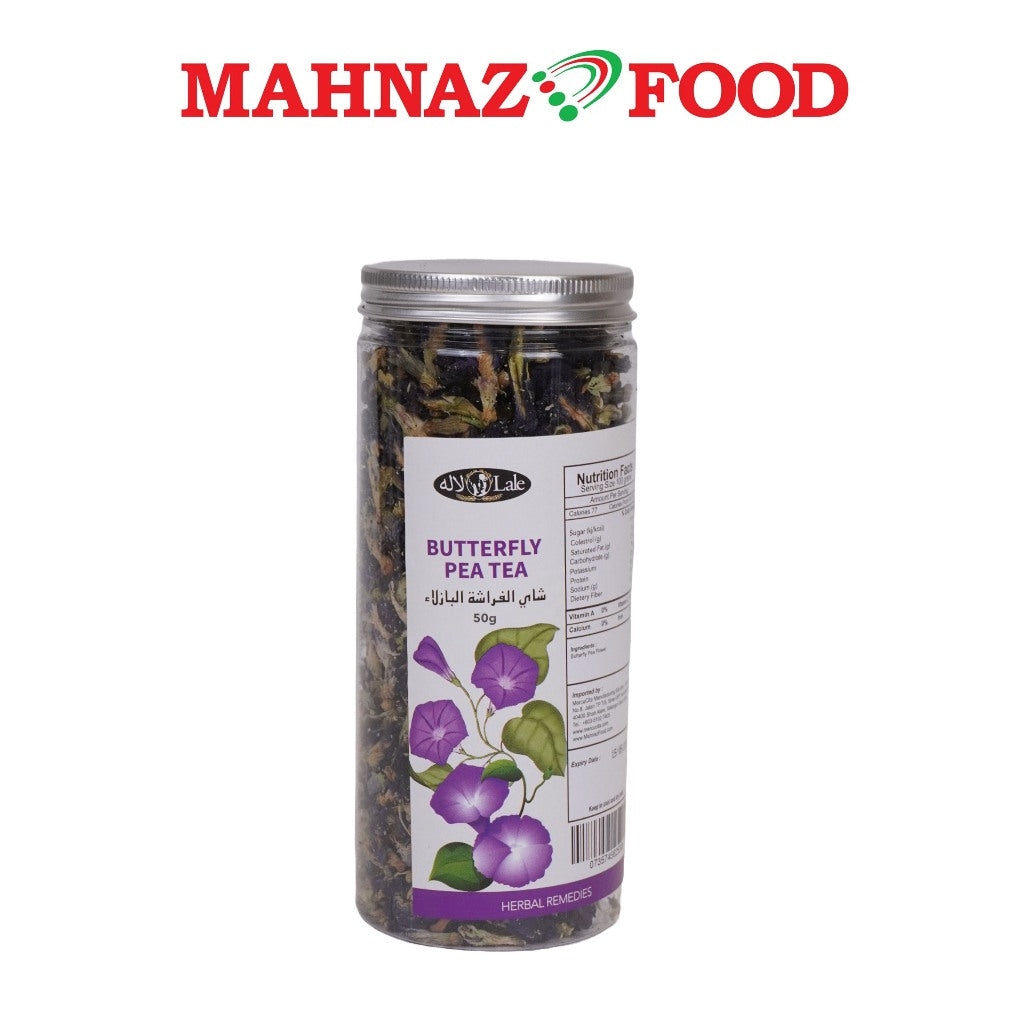 Mahnaz Food Butterfly Pea Tea Herbal Leaf 50G | Bunga Telang