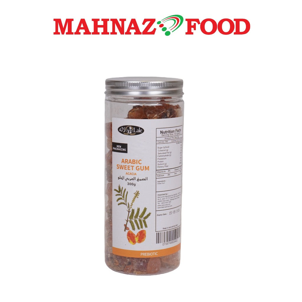 Mahnaz Food Arabic Sweet Gum Healthy Small Dry Snack Packet 300G