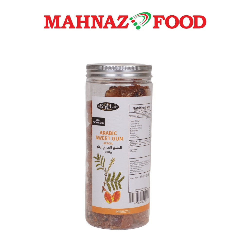 Mahnaz Food Arabic Sweet Gum Healthy Small Dry Snack Packet 300G