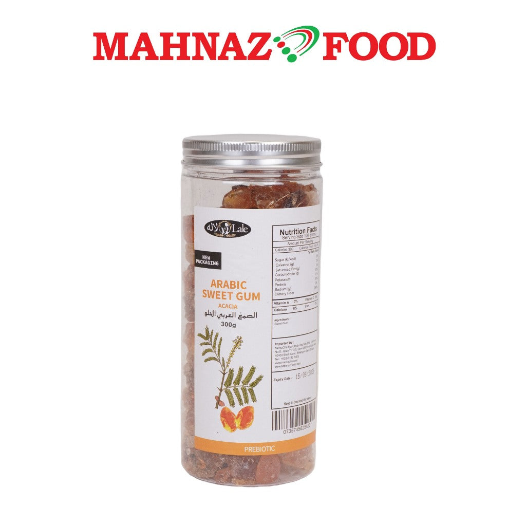 Mahnaz Food Arabic Sweet Gum Healthy Small Dry Snack Packet 300G