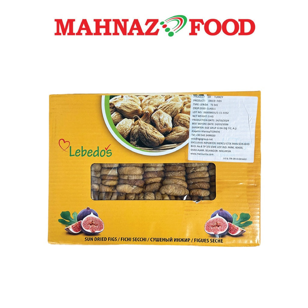 Mahnaz Food Lebedos Dried Soft Fig 5Kg