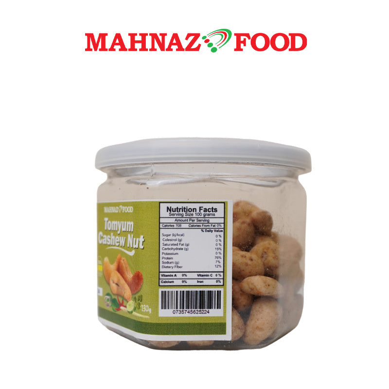 Mahnaz Food Lale Tom Yam Cashew 130G