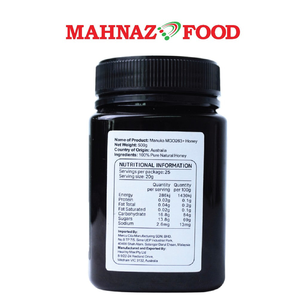 Harden's Own Honey Manuka Mgo 263+ 500G