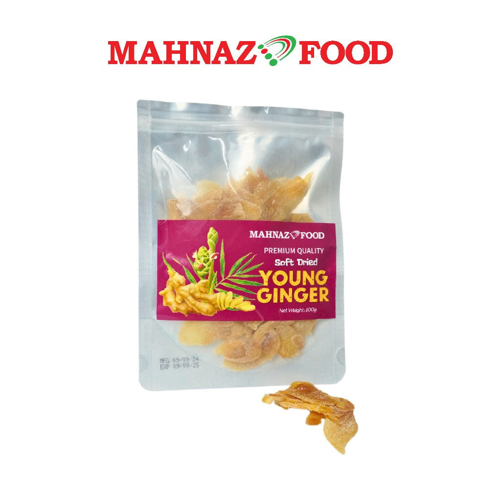 Mahnaz Food Premium Buah Kering 100G - Nangka / Betik/ Kelapa / Pomelo / Halia/ Longan