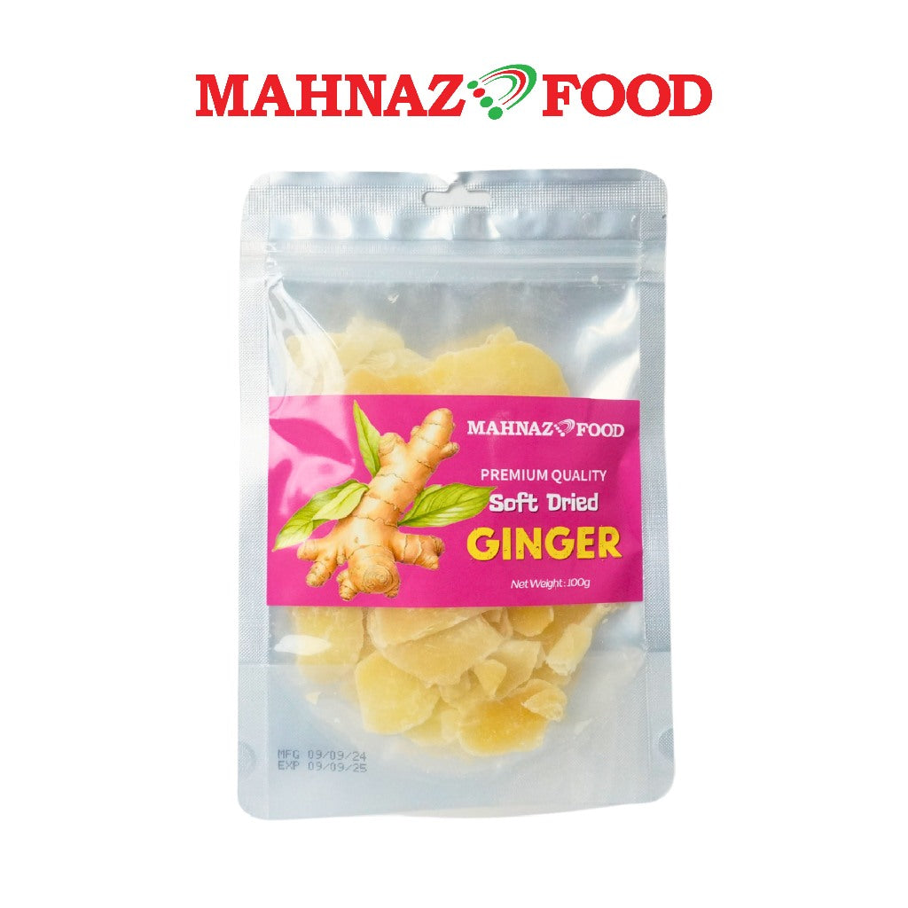 Mahnaz Food Premium Buah Kering 100G - Nangka / Betik/ Kelapa / Pomelo / Halia/ Longan