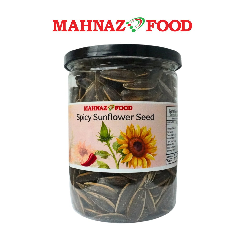 Mahnaz Food Sunflower Seed - Roasted / Spicy 170G