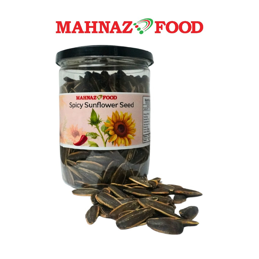 Mahnaz Food Sunflower Seed - Roasted / Spicy 170G