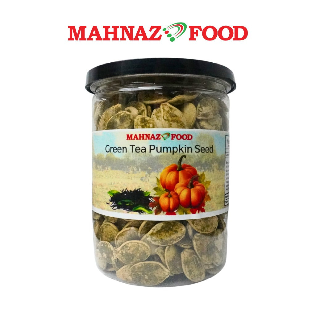 Biji Labu Makanan Mahnaz - Masin / Teh Hijau / Pedas 200G
