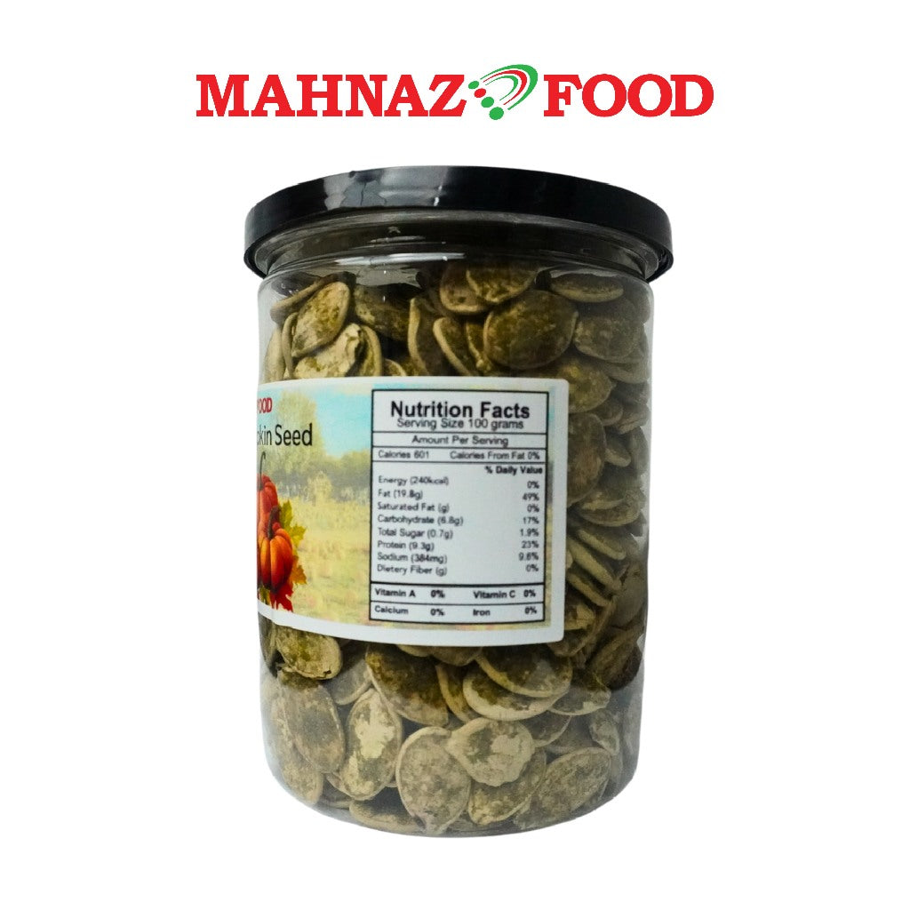 Biji Labu Makanan Mahnaz - Masin / Teh Hijau / Pedas 200G