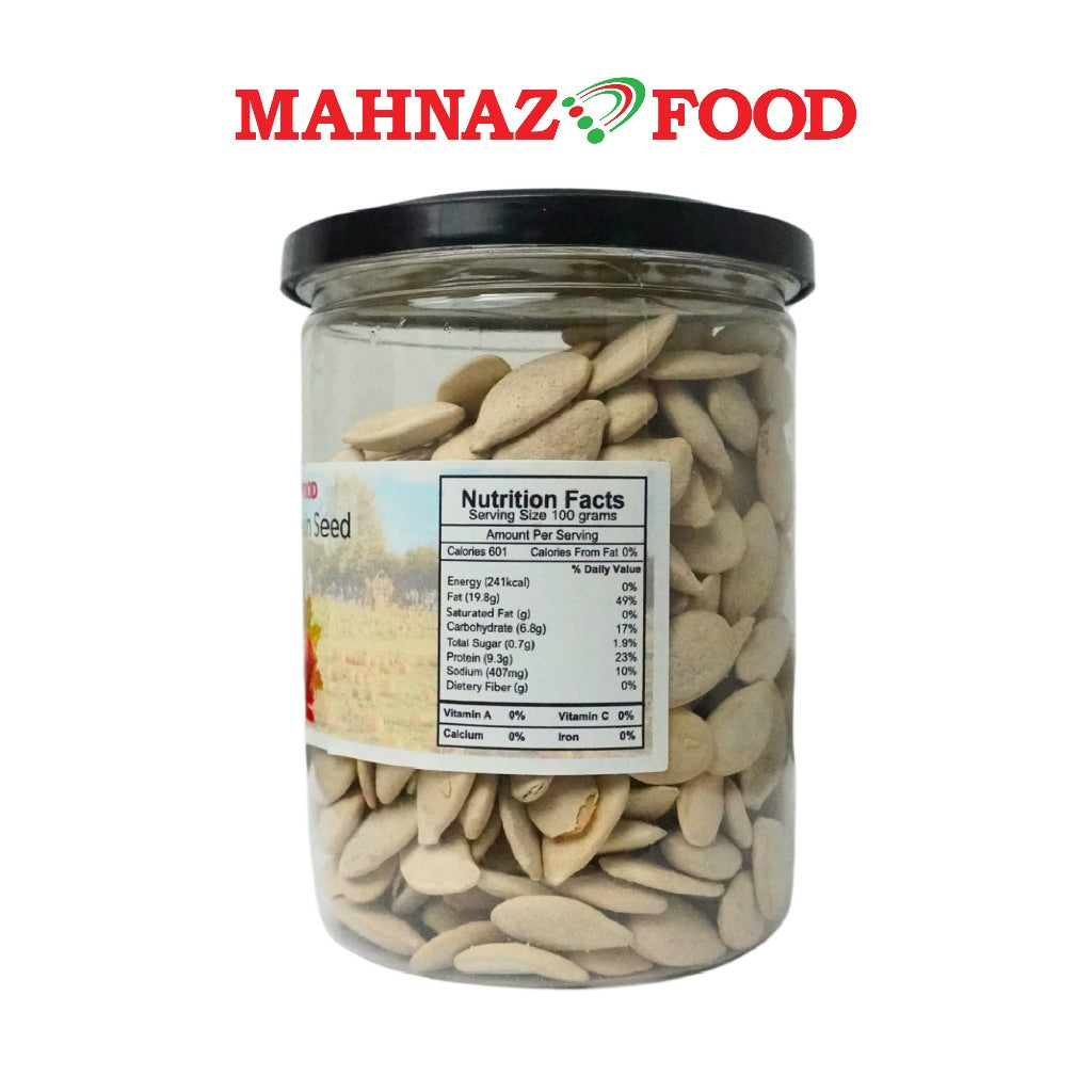 Biji Labu Makanan Mahnaz - Masin / Teh Hijau / Pedas 200G
