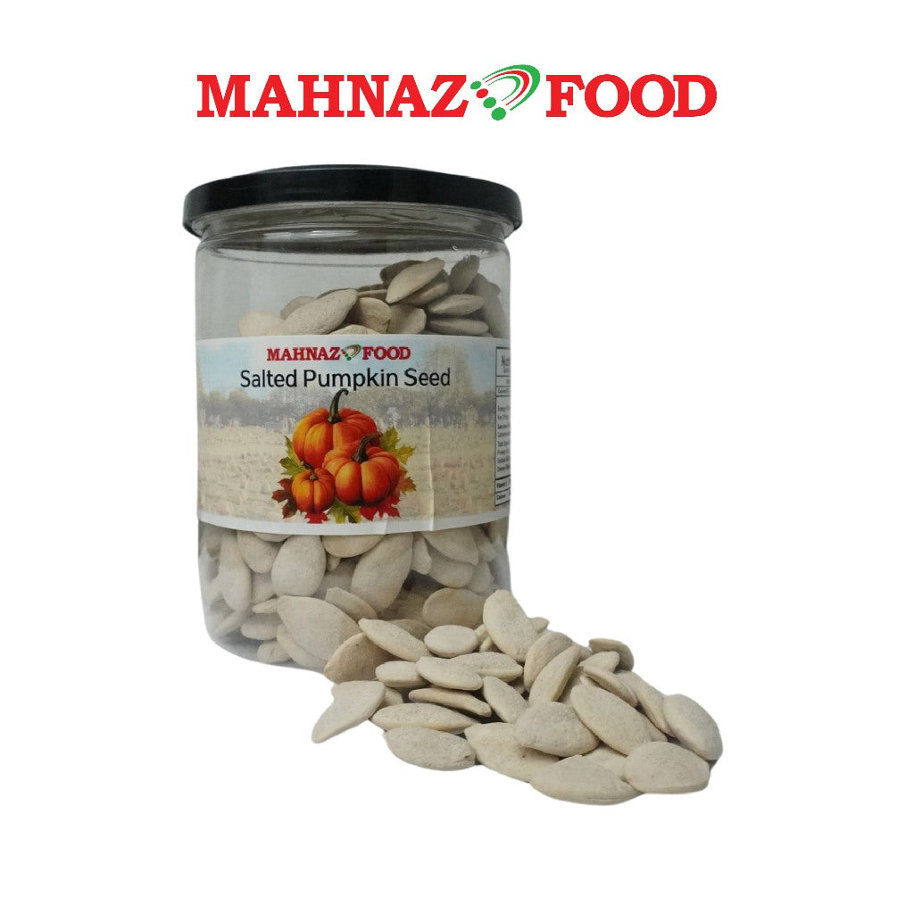 Biji Labu Makanan Mahnaz - Masin / Teh Hijau / Pedas 200G