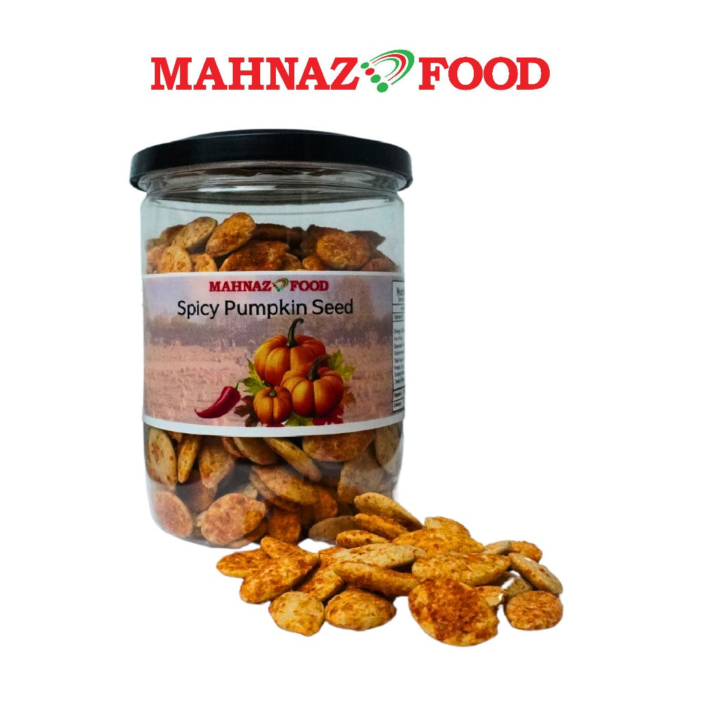 Biji Labu Makanan Mahnaz - Masin / Teh Hijau / Pedas 200G