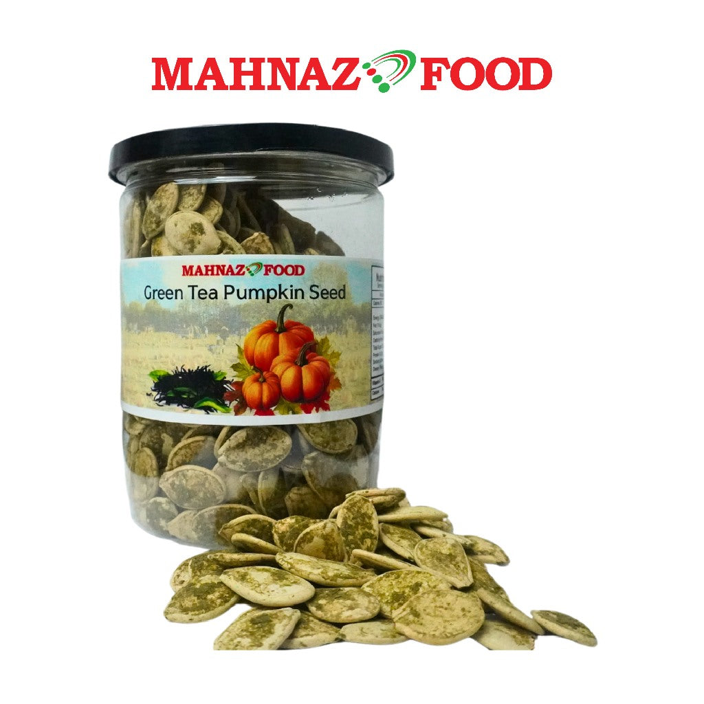 Biji Labu Makanan Mahnaz - Masin / Teh Hijau / Pedas 200G