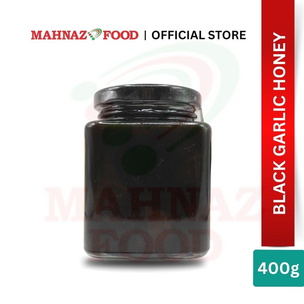 MAHNAZ FOOD - GARLIC HONEY | BLACK GARLIC HONEY 400G | MADU BAWANG PUTIH