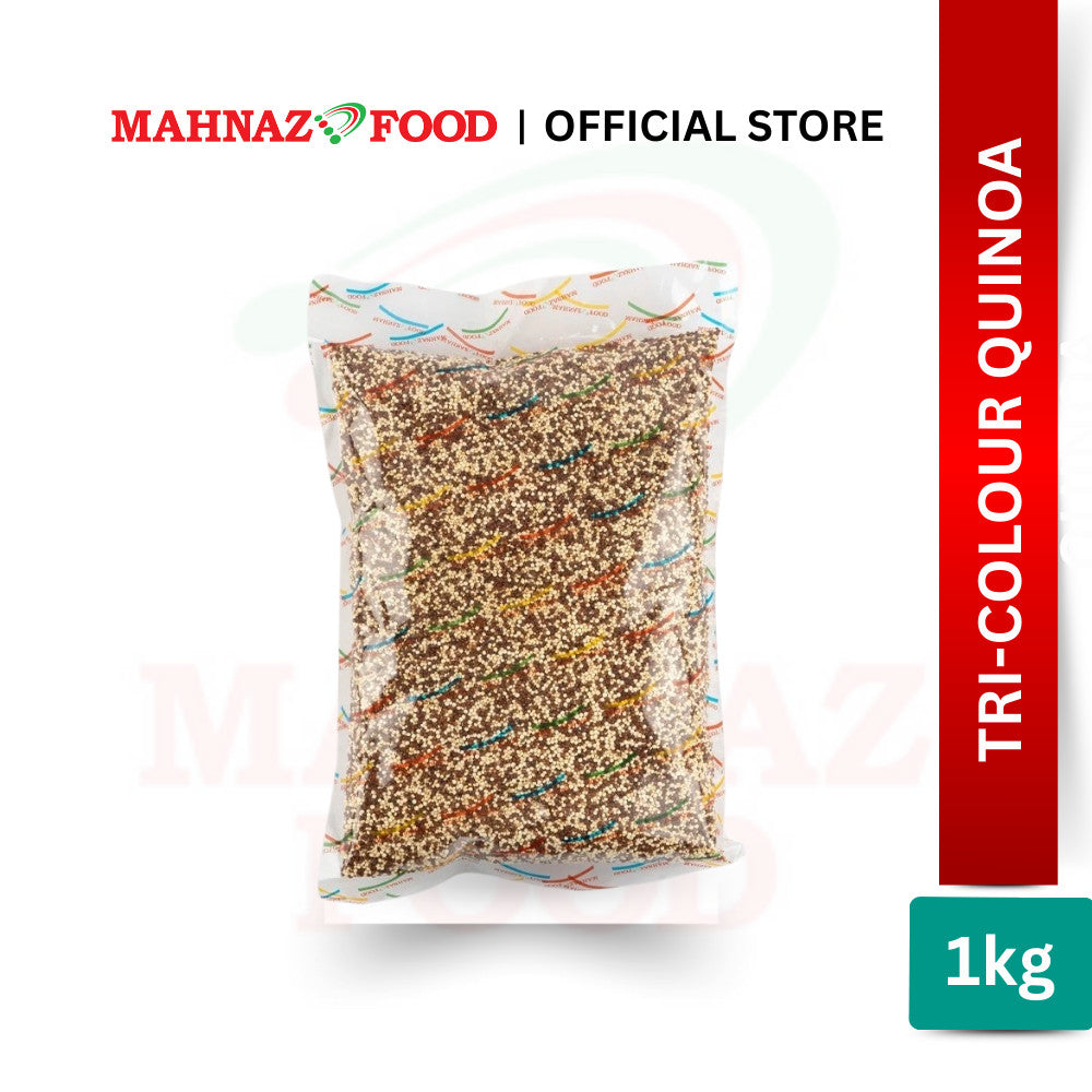 MAHNAZ FOOD Quinoa High Protein Black, Red, White & Mix (300g/1kg)