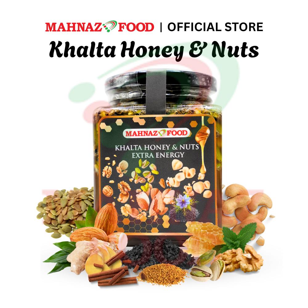 Mahnaz Food Khalta Honey & Nuts Extra Energy for Married People | Madu Khas Suami Isteri Lebih Bertenaga