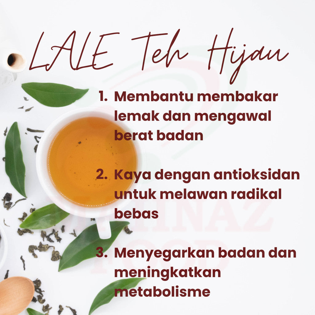 MAHNAZ FOOD Lale Herbal Tea Collection Teh Herba Daun Teh Bunga Senna/Green Tea/Black Tea/Rose/Roselle/Thyme