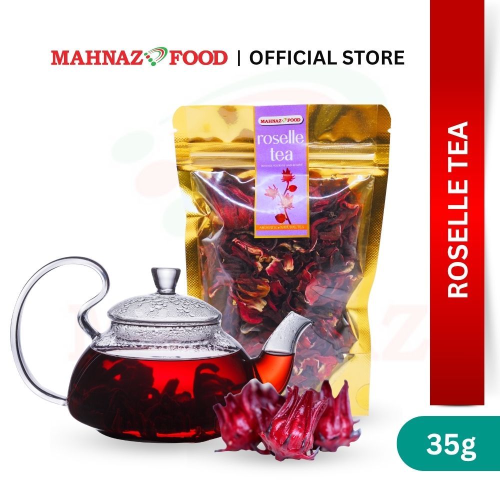 MAHNAZ FOOD Lale Herbal Tea Collection Teh Herba Daun Teh Bunga Senna/Green Tea/Black Tea/Rose/Roselle/Thyme