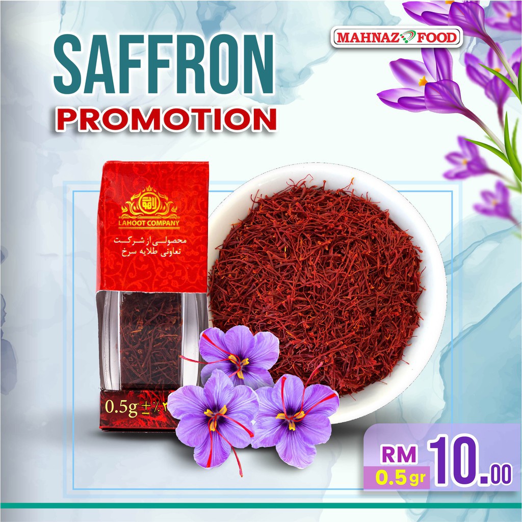 MAHNAZ FOOD - PROMOTION HONEY/SAFFRON/KURMA AJWA DATES
