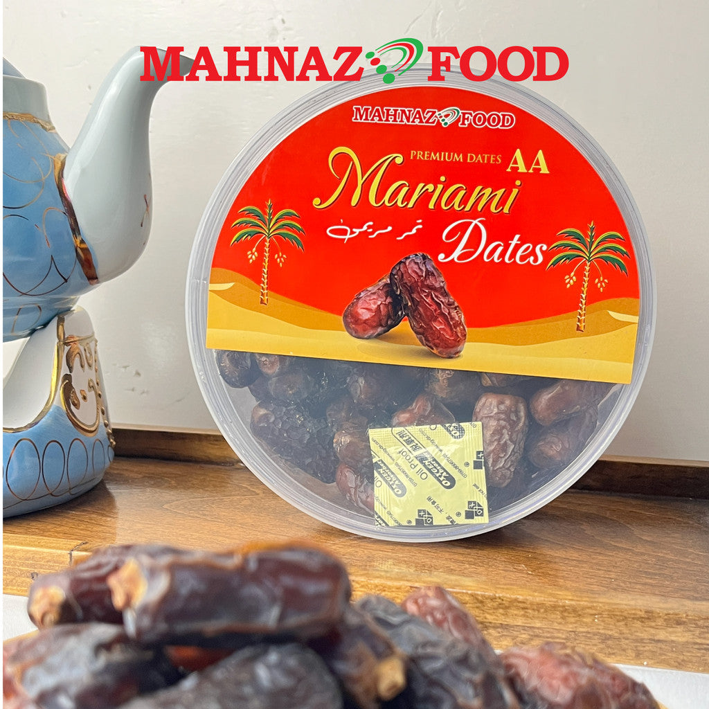 Mariami AA Dates | Kurma Mariami AA 500G (Round Container)