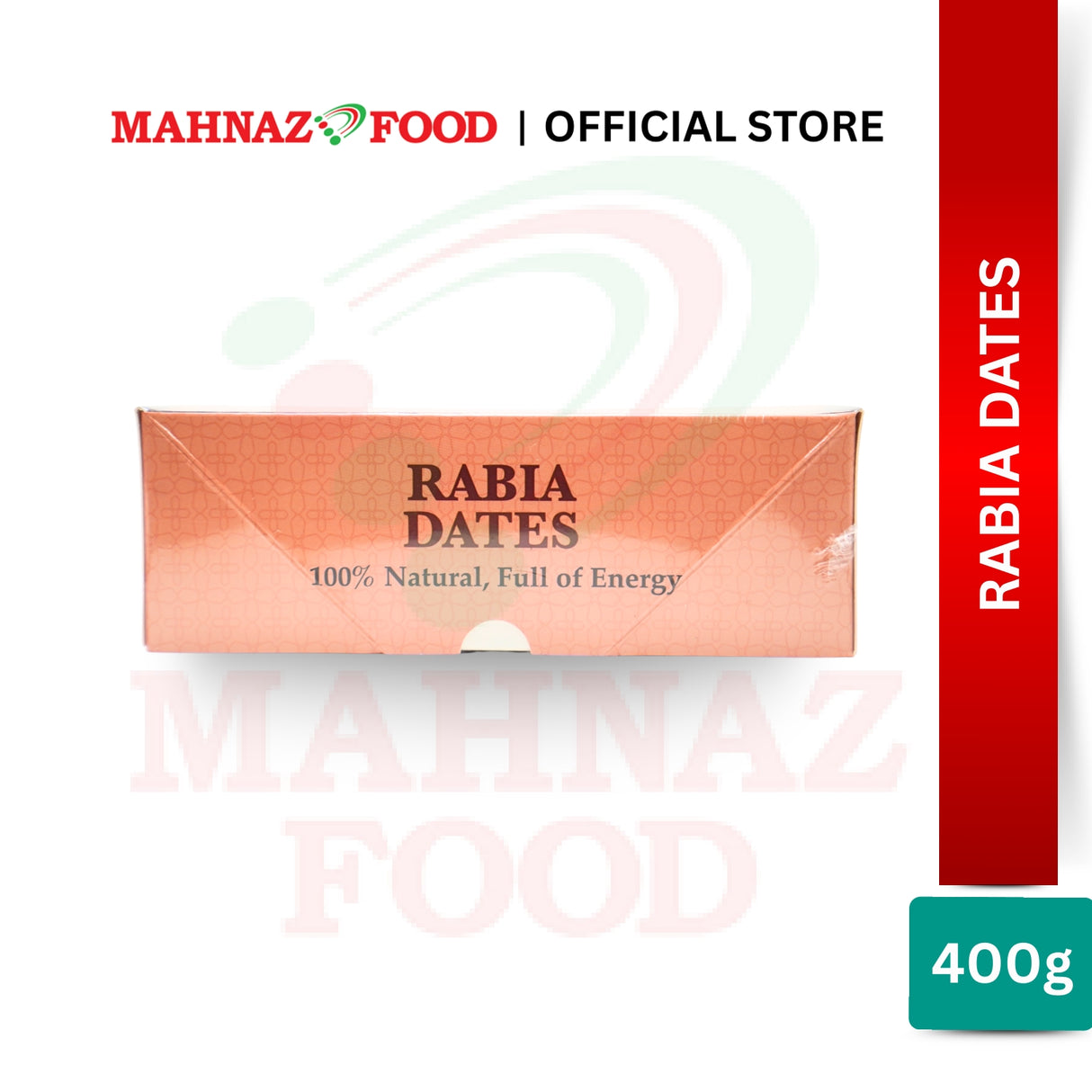 MAHNAZ FOOD SAHARA RABIA DATES 400G