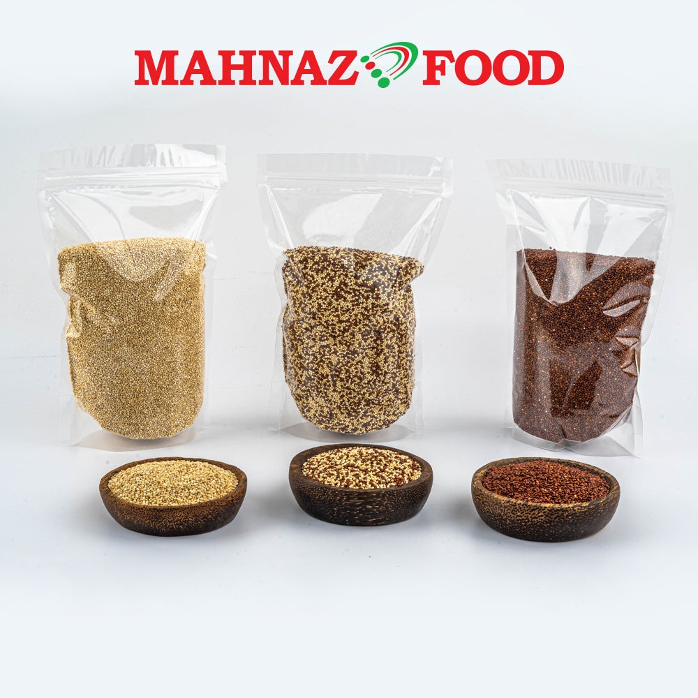 MAHNAZ FOOD - LALE ORGANIC QUINOA 400G (RED, WHITE, MIX)