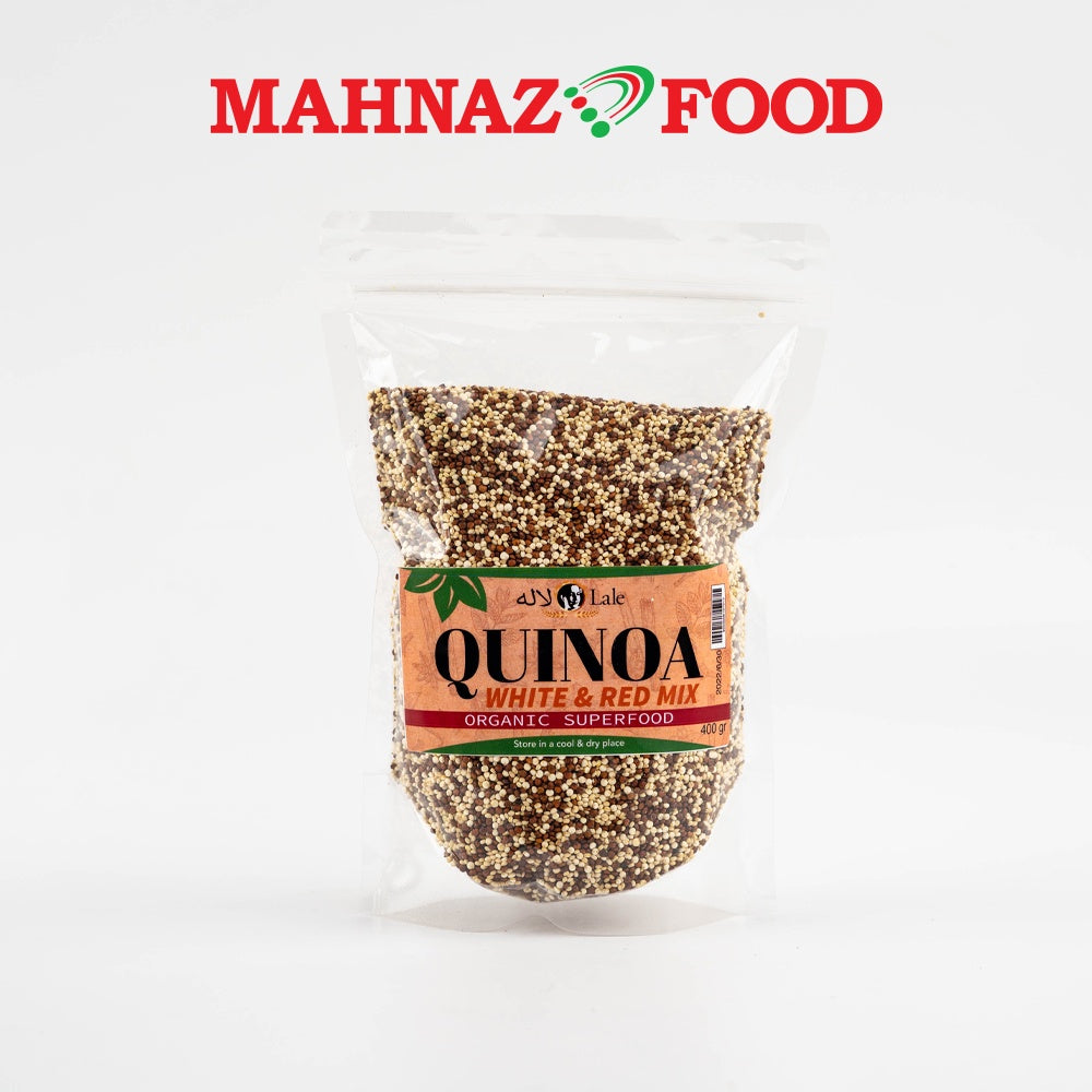 MAHNAZ FOOD - LALE ORGANIC QUINOA 400G (RED, WHITE, MIX)