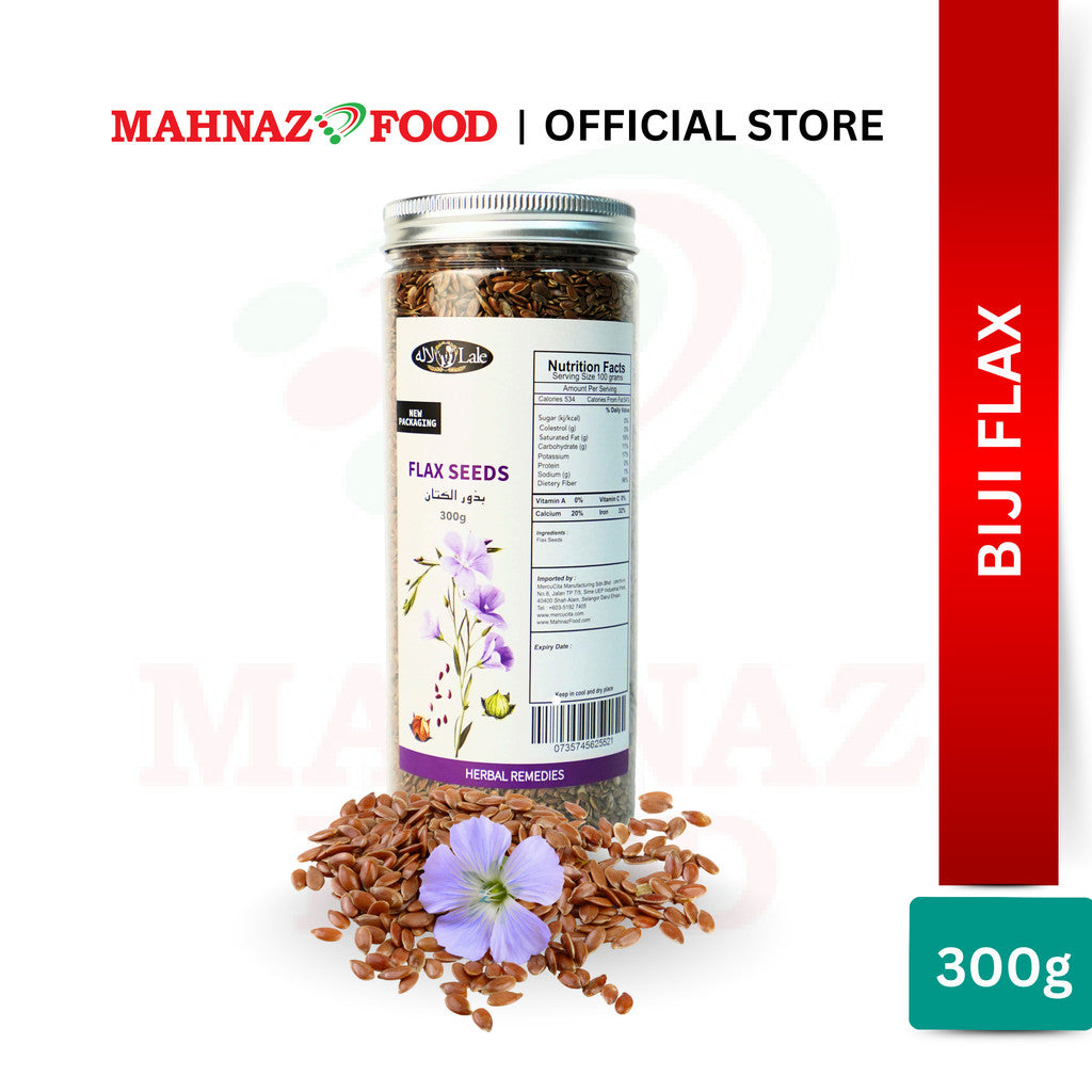 MAHNAZ FOOD - FLAX SEED (260g/300g)