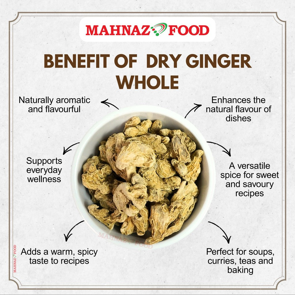 Herbs & Spices | Ginger Powder & Dried Ginger | Serbuk Halia & Halia Kering | Premium Natural Spice