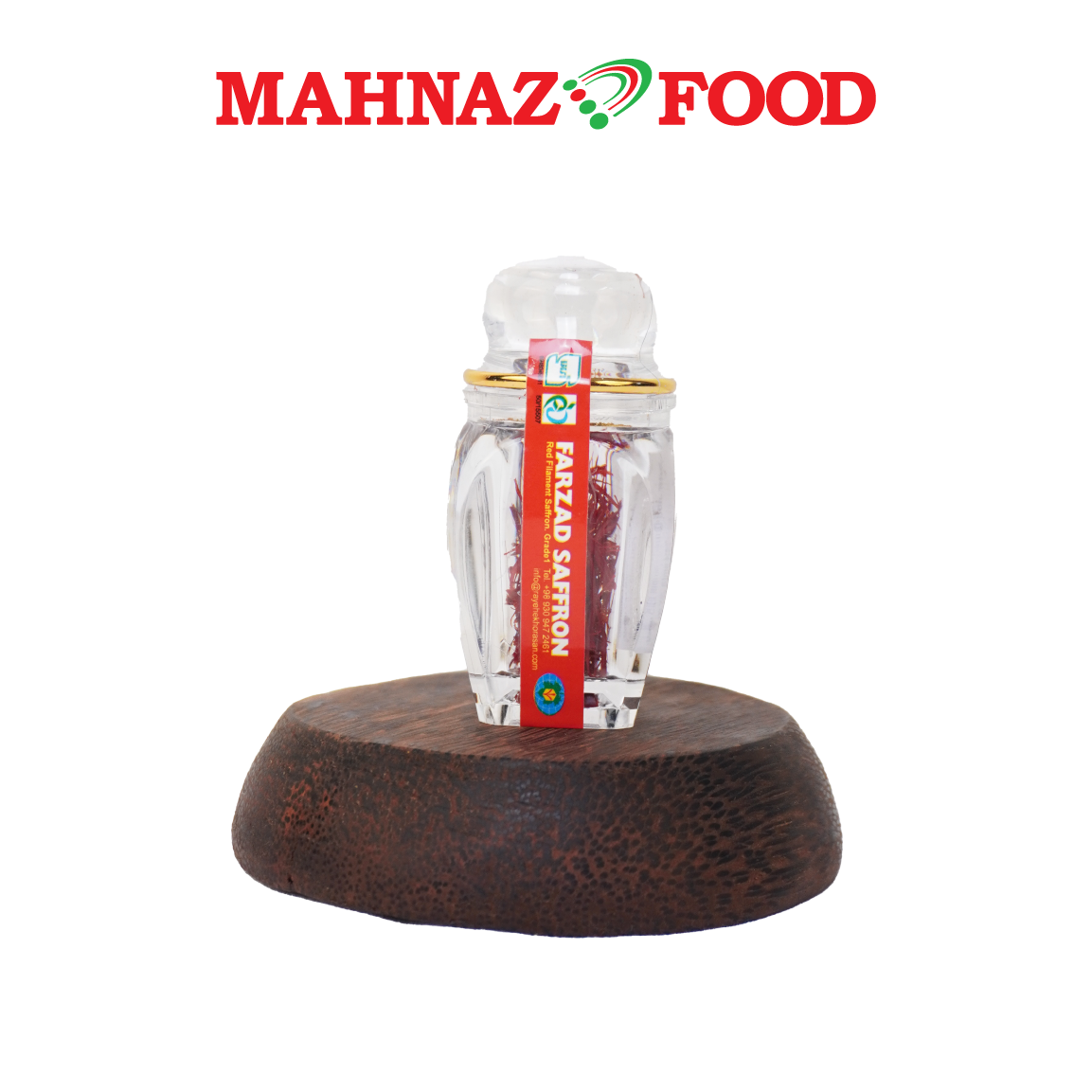 Makanan Mahnaz - Saffron Original (Botol 0.5G/Botol 1G)