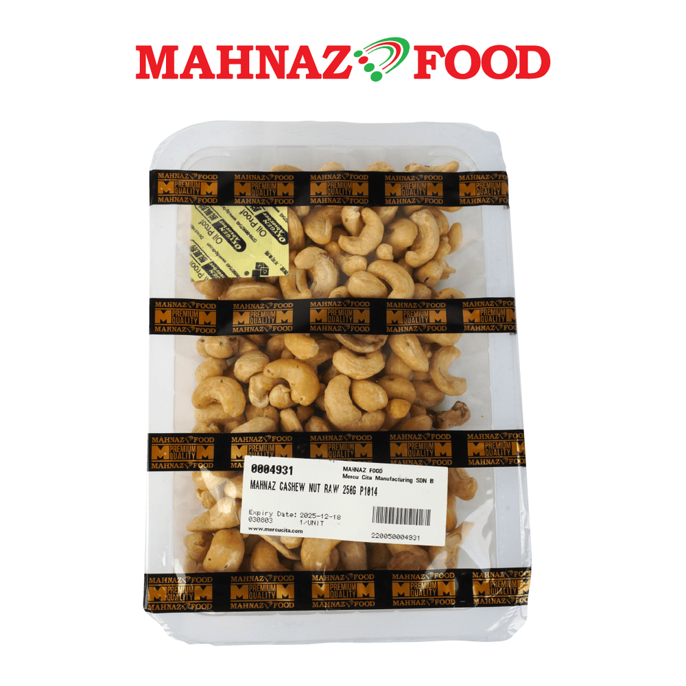 Makanan Mahnaz Kacang Gajus Mentah 250g