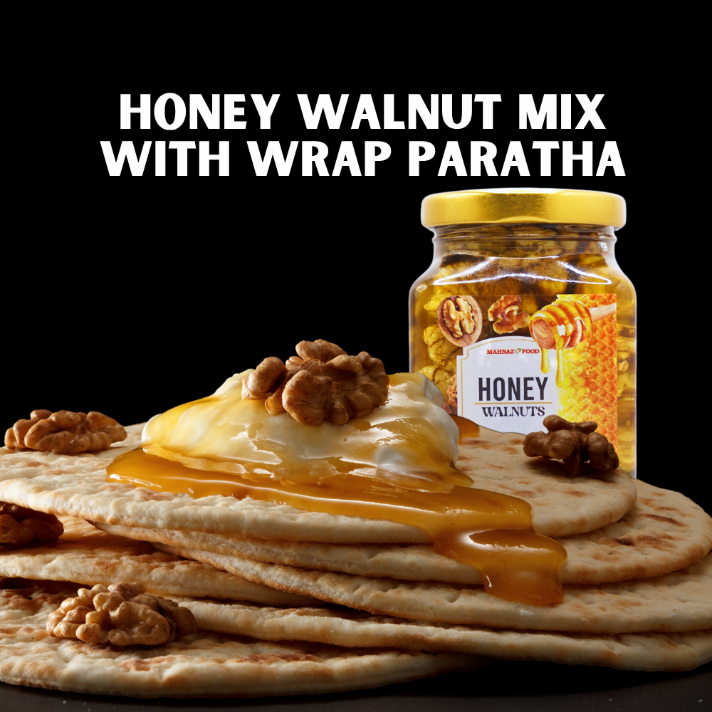 Mahnaz Food Assorted Honey With Nuts | Walnut 255g | Macadamia 245g | Pistachio 240g