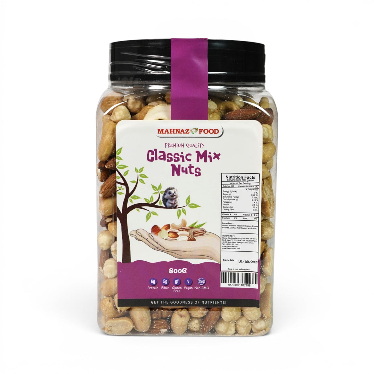 Nut | Mix Nut | Healthy / Berry / Pecan / Macadamia / Mix Fruits / Classix Mix | 160g / 170g / 185g / 210g / 230g / 250g / 800g