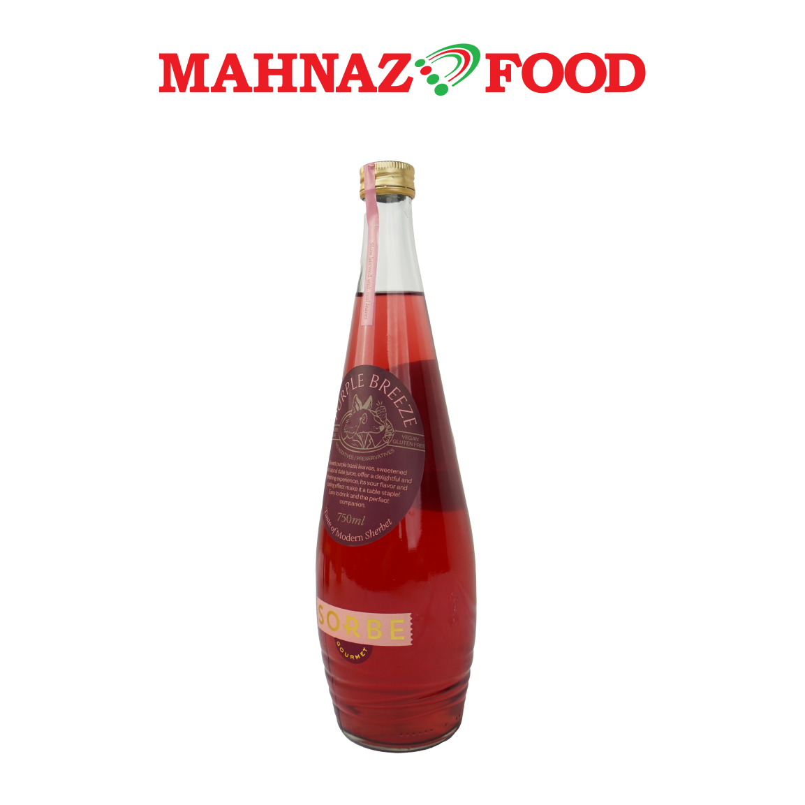 Mahnaz Food Sorbe Purple Breeze Juice 750ml