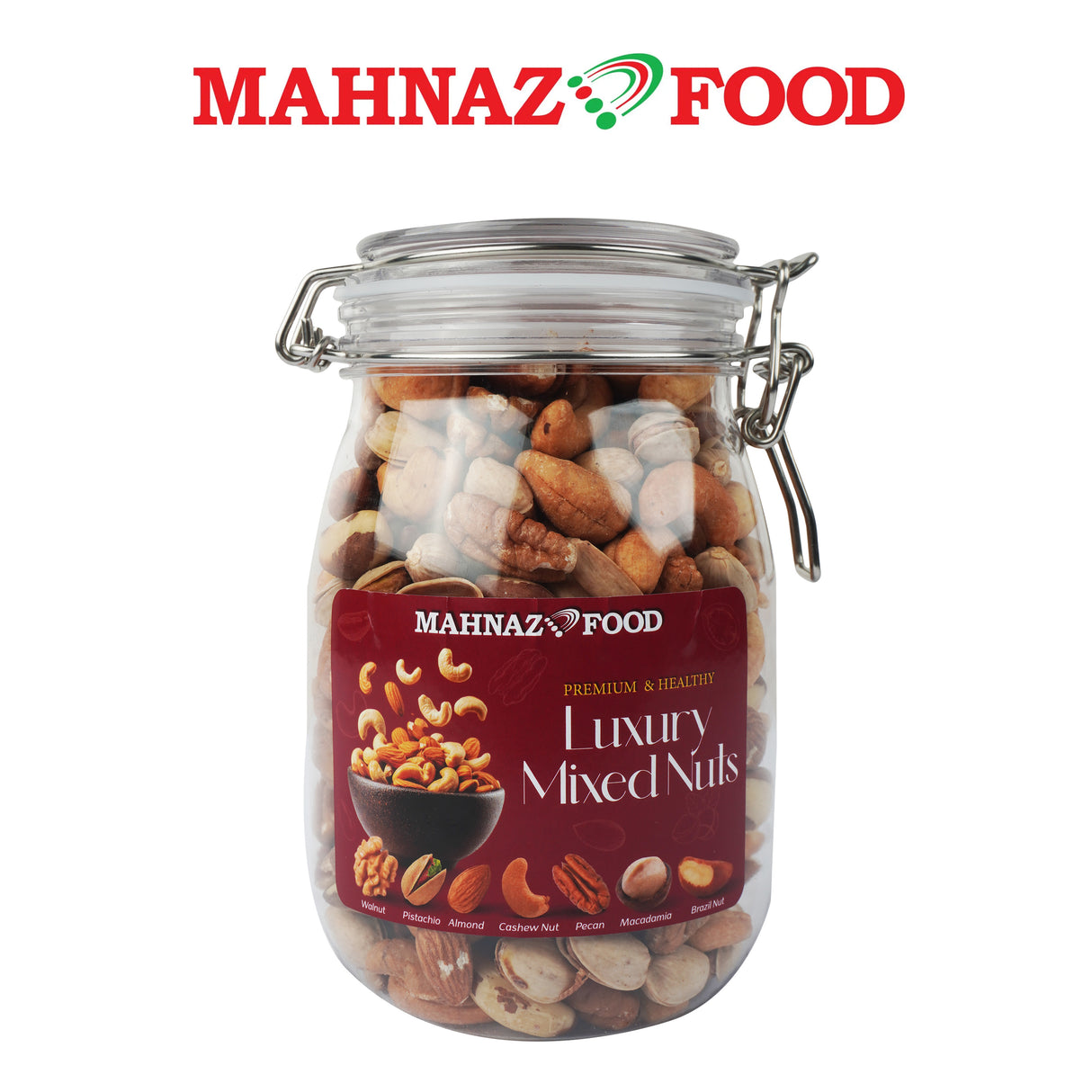Mahnaz Food Premium Luxury Mixed Nuts 600G