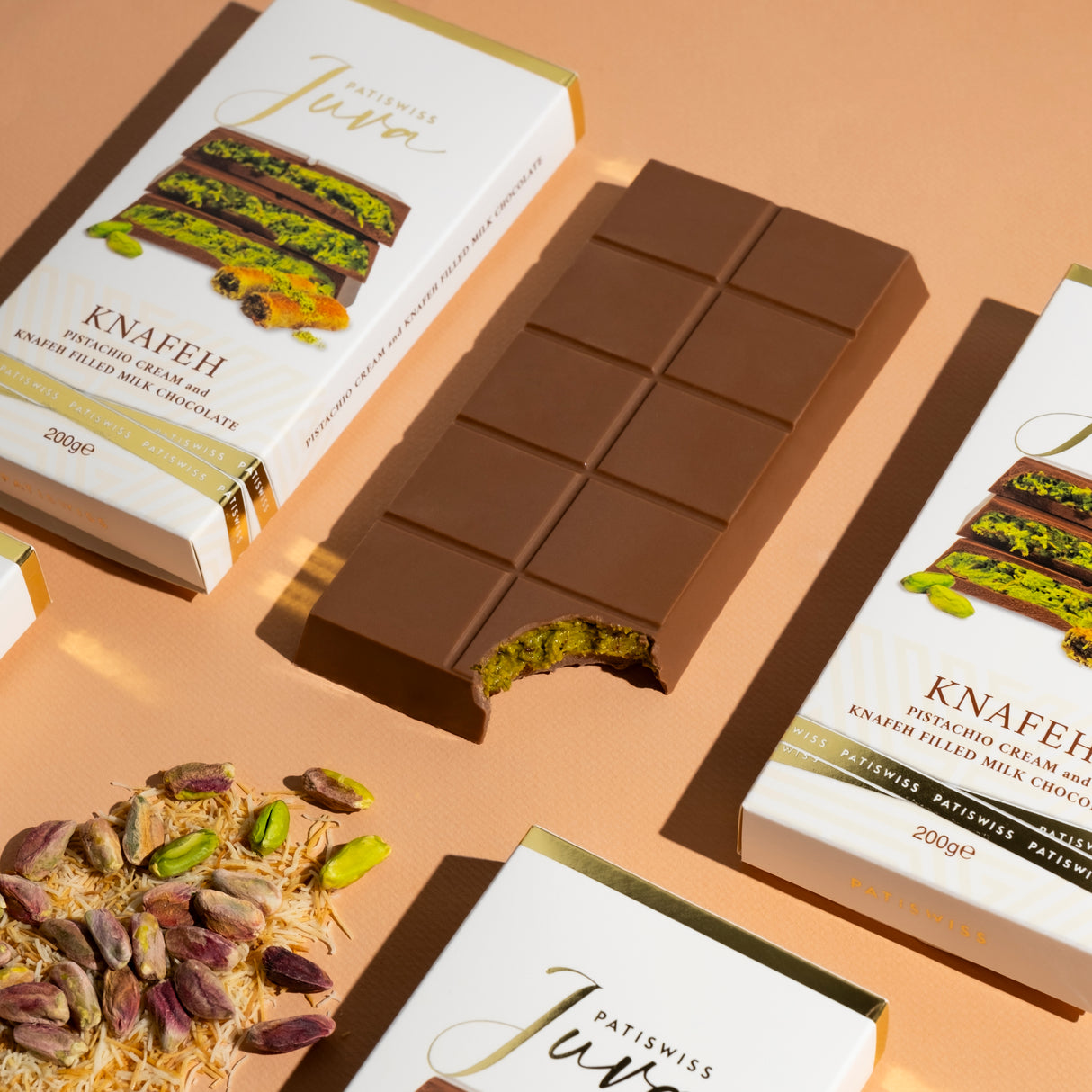 Mahnaz Food - Chocolate Kunafa With Pistachio (100G / 200G)