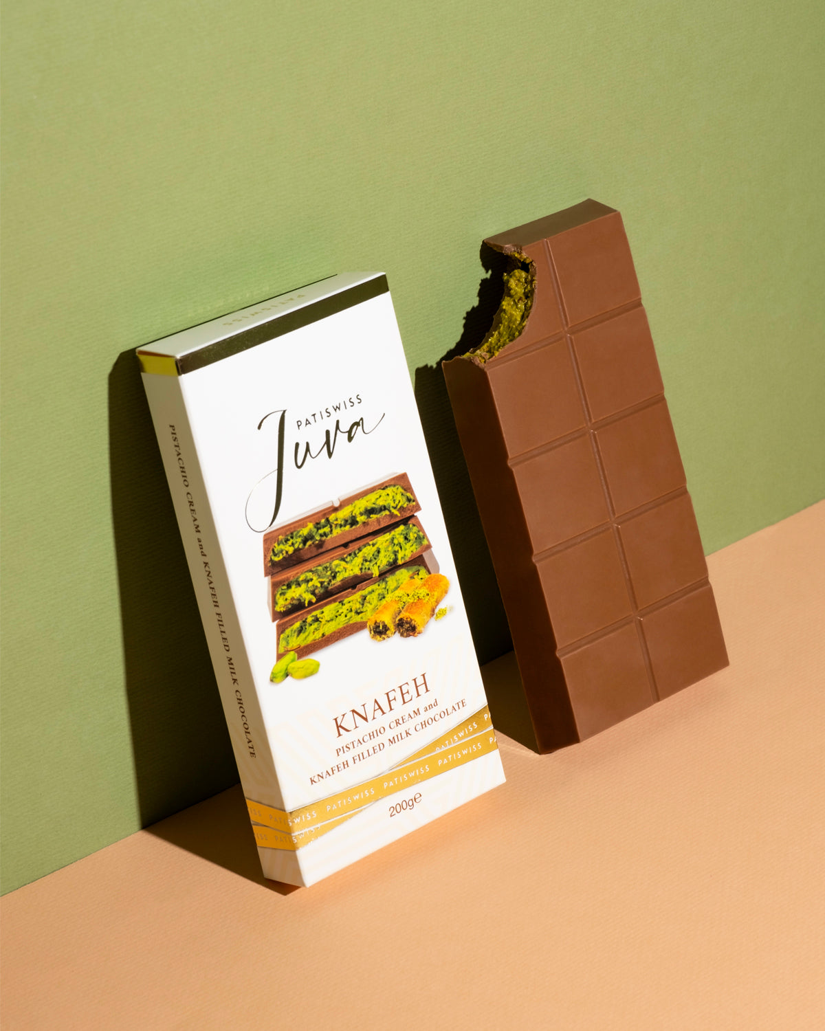 Mahnaz Food - Chocolate Kunafa With Pistachio (100G / 200G)