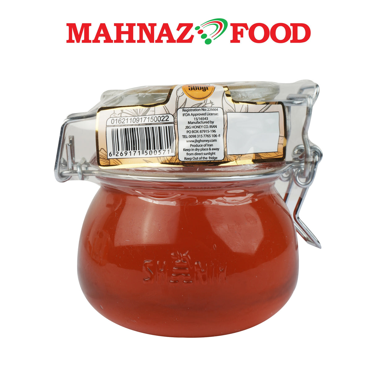 Mahnaz Food Shanik Coriander Honey 500g