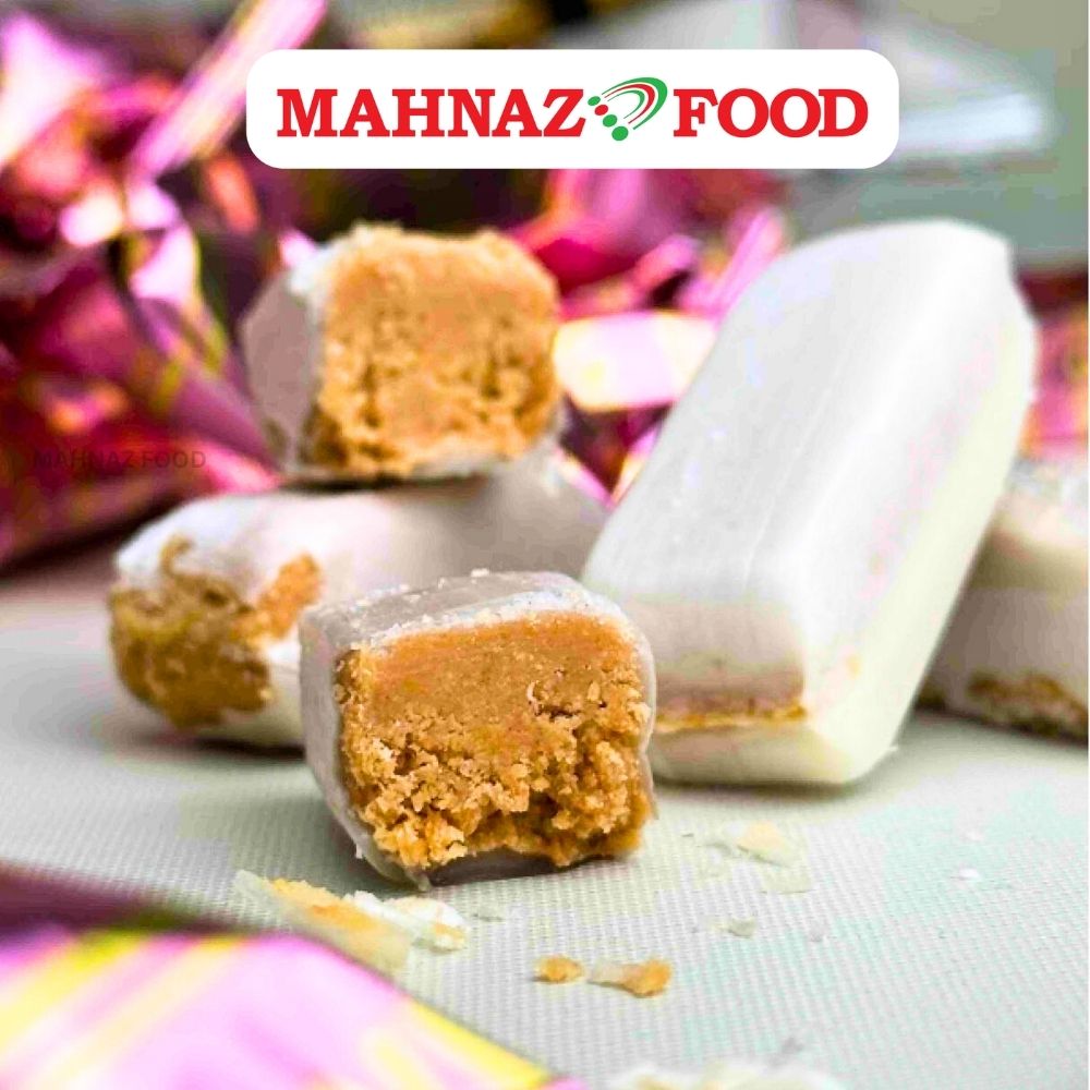 Mahnaz Food - Peanut Candy (Peanut Barley / Peanut Coffee / Peanut Durian / Peanut Pomegranate / Paenut Coconut / Peanut Strawberry / Peanut Sesame))