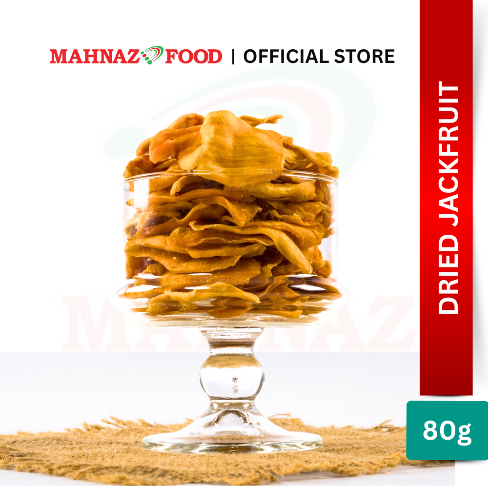MAHNAZ FOOD NANGKA MADU RANGUP | CRUNCHY DRIED JACK FRUIT 80G