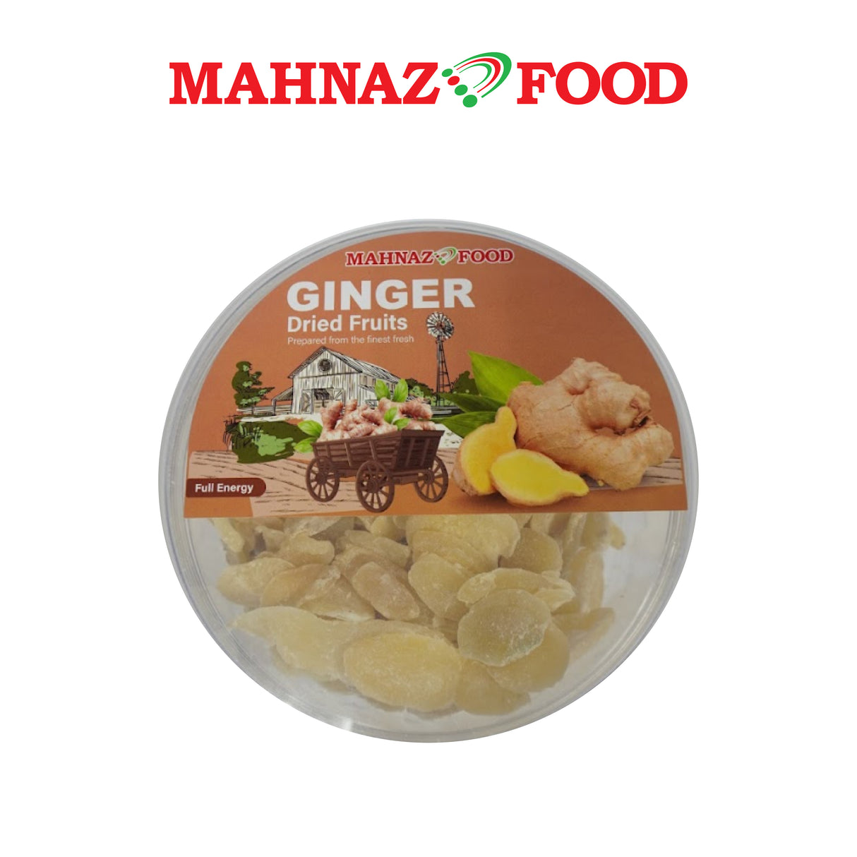 Mahnaz Food Dried Ginger Slice 500g