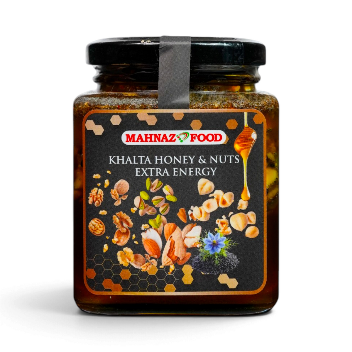 Mahnaz Food | Honey | Khalta Honey & Nuts Extra Energy | 400g