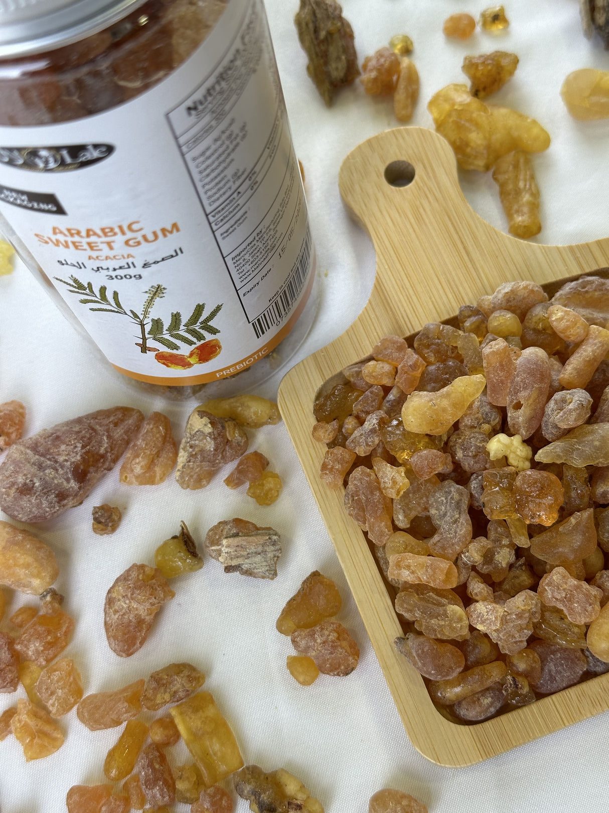 Mahnaz Food Arabic Sweet Gum Healthy Small Dry Snack Packet 300G