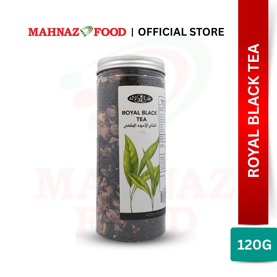 Makanan Mahnaz - Lale Royal Tea Black (100G)