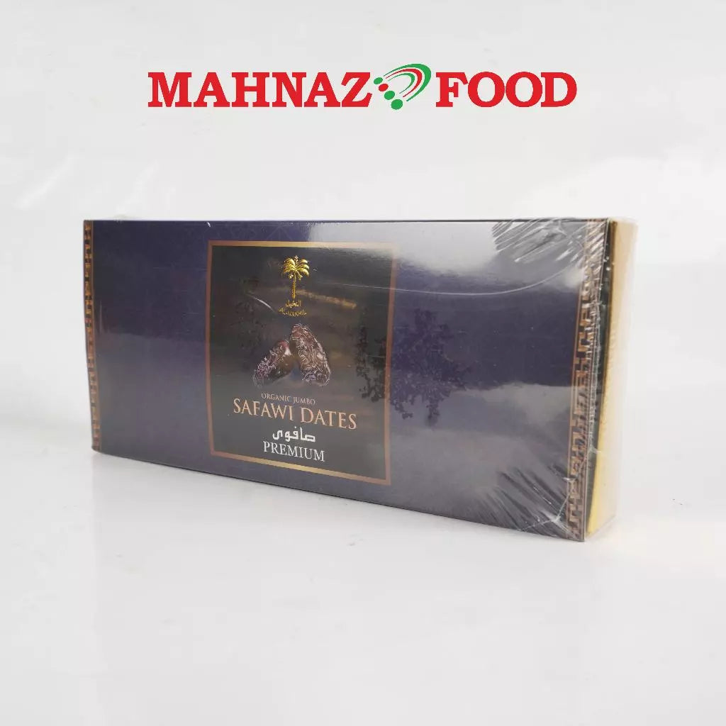 MAHNAZ FOOD - KURMA | DATES AL NAKHIL SAFAWI ORGANIC JUMBO (300G)
