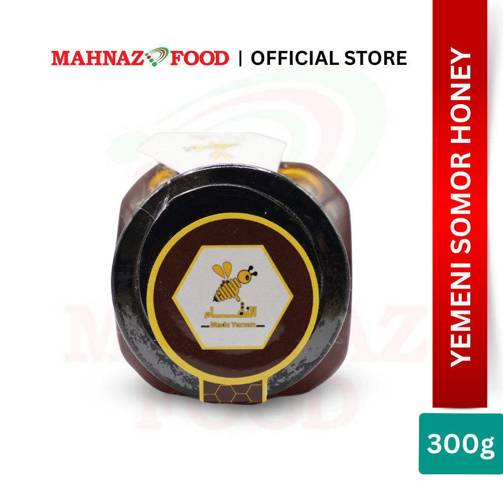 Mahnaz Food Yemeni Somor Honey 300g Natural Wild Honey | Madu Hutan Semulajadi